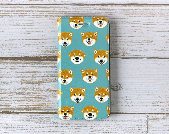 無腰帶 iPhone 筆記型智慧型手機保護殼 [We Love Shiba Inu] 第2張的照片