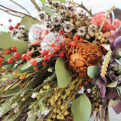 専用✨迎春2022✨正月飾り スカシホオズキ (ドライ) Sale!稲穂のスワッグ☆お正月飾り ドライフラワー L'atelier