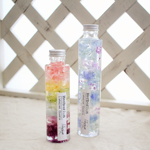 フローリスト掲載】ハーバリウム・フロラージュ☆虹色アイリス