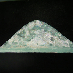 一点物！銀化した穴あきローマングラス（アフガニスタン産）２４ 3枚目の画像
