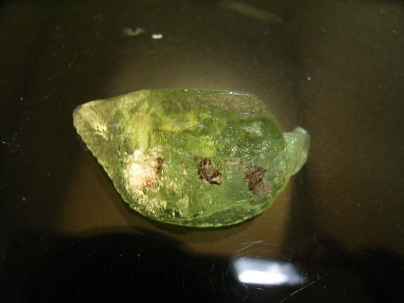 一点物！銀化した穴あきローマングラス（アフガニスタン産）２１ 1枚目の画像