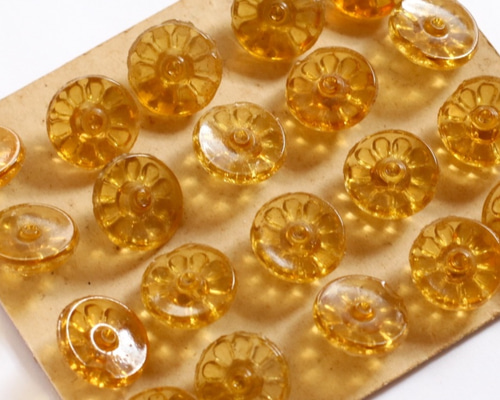 GB４：♬１１０個♬　フランス　アンティーク　ビンテージ　キラキラ　ガラスボタン 良い GB4：♬110個♬ フランス アンティーク ビンテージ キラキラ