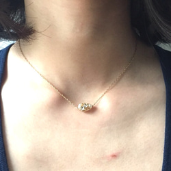【受注生産】crystal petit necklace 3枚目の画像