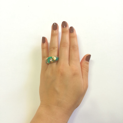 受注生産】turquoise shine ring 指輪・リング miG 通販 2556225