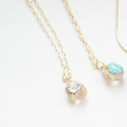 【受注生産】crystal petit necklace 1枚目の画像