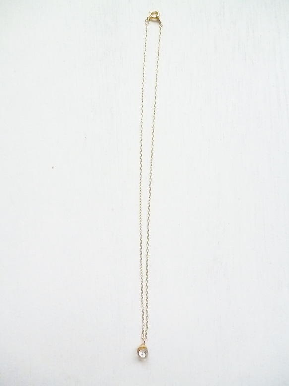 【受注生産】crystal petit necklace 2枚目の画像