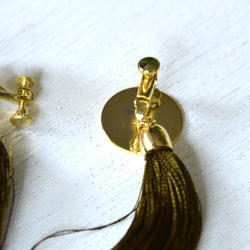 受注生産 fringe earring 2枚目の画像