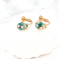 turquoise earring 2枚目の画像