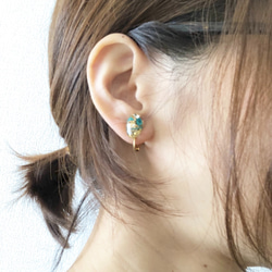 turquoise earring 4枚目の画像