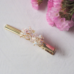 bouquet hair clip (gold) 1枚目の画像