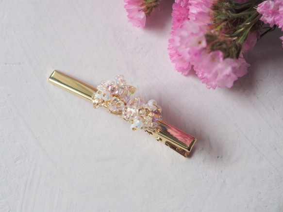 bouquet hair clip (gold) 1枚目の画像