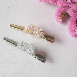 bouquet hair clip (gold) 2枚目の画像