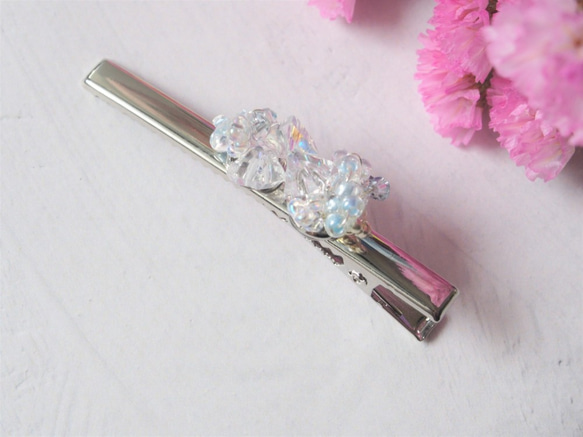 bouquet hair clip (silver) 1枚目の画像