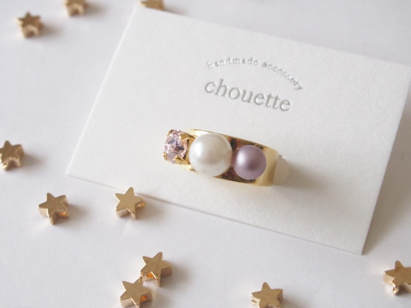 pearl bijou ring（Rosalyn） 第1張的照片