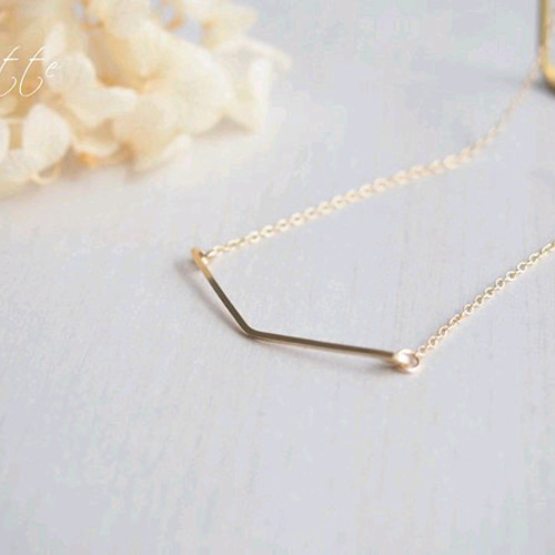 14kgf】ワイヤーネックレス ネックレス・ペンダント chouette