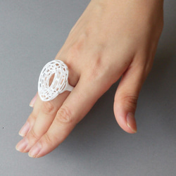 Orbit Ring White 第5張的照片