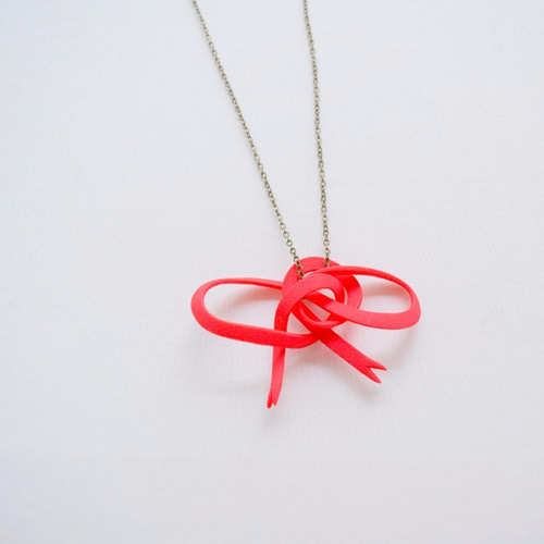 ネックレス・ペンダント ReinSein Red Ribbon Christmas 4FT1799 赤 リボン ネックレス・ペンダント monocircus 通販 974727