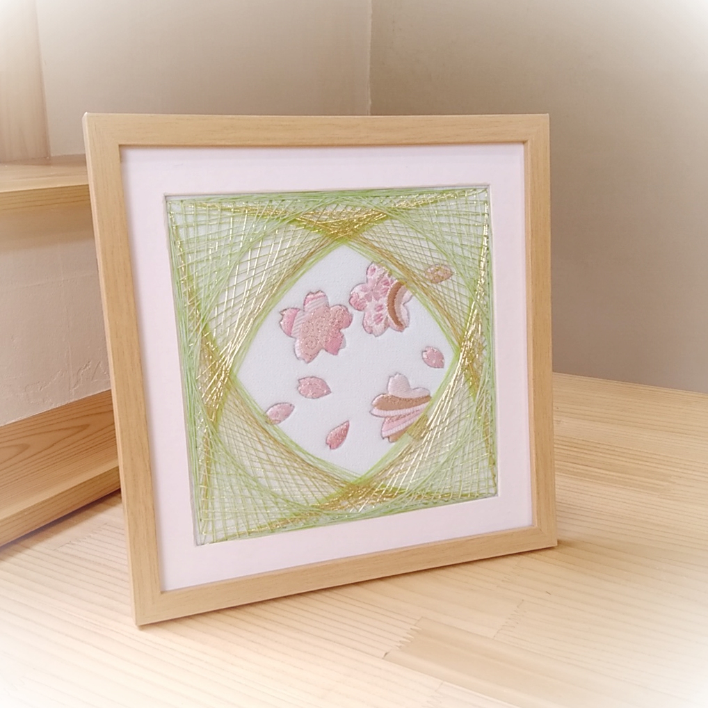 木目込&糸かけ　春