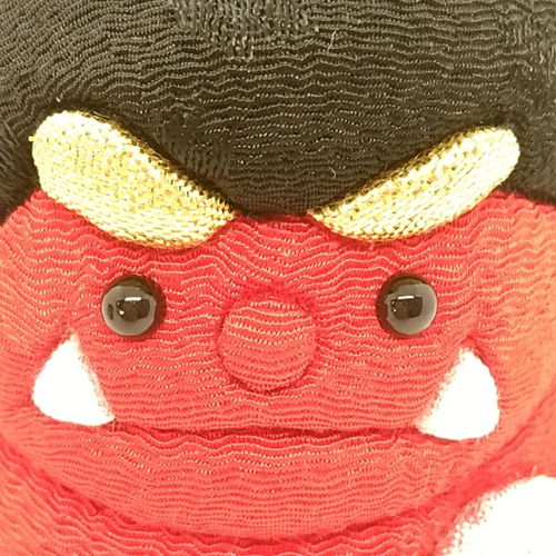 木目込人形 鬼 福を呼ぶ赤鬼くん その他人形 Saiga 通販 11143531