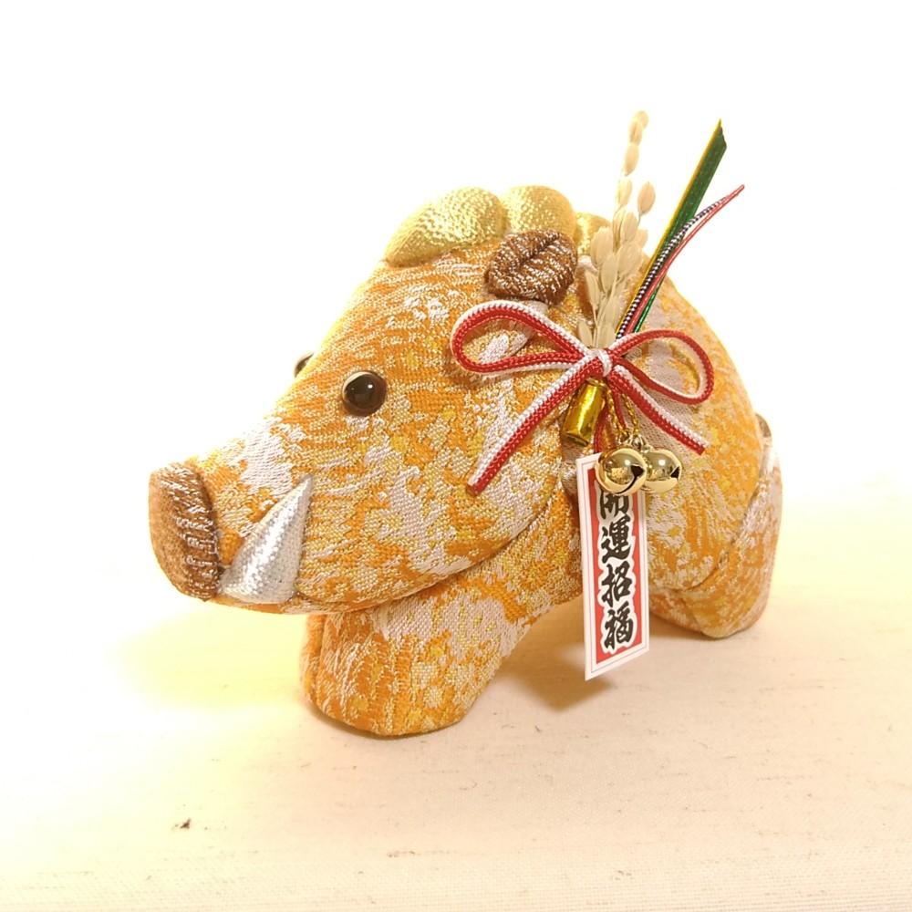 木目込干支人形　亥　夢