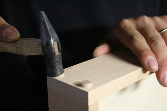 小さな大工さん　ビー玉転がし　積木　国産　木製　日本製　玉の道　品名 コンパクト4　省スペースで遊べるコンパクトシリーズ 8枚目の画像