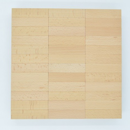 小さな大工さん 積み木 直方体が36個入ったセット 50mm基尺