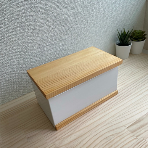 あかねこのは　マスク収納ケース・小物入れ54 市販のマスクをオシャレに収納！ アタ製マスク収納ボックス