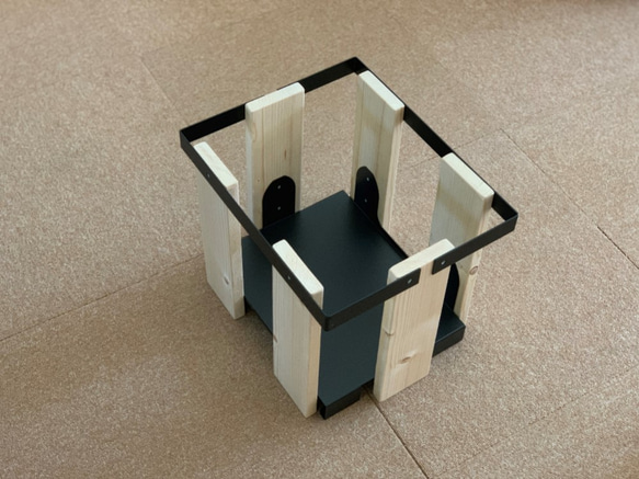 マガジン・新聞ストッカーnatural wood 6枚目の画像