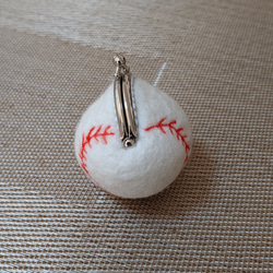 【受注製作】野球ボールがま口⚾ 6枚目の画像