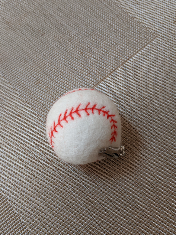 【受注製作】野球ボールがま口⚾ 8枚目の画像
