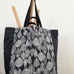 北欧風 2way  ECO bag☆中袋付 3枚目の画像