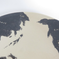 世界の皿　Save the earth 取皿2枚セット 4枚目の画像