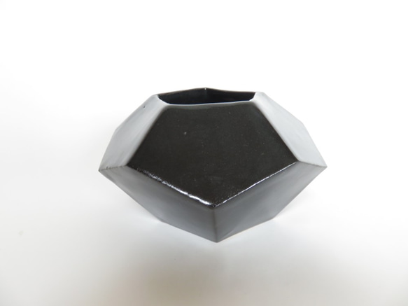 鑽石花瓶黑色體積小Ⅱ 第2張的照片