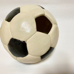 サッカーボール花器 2枚目の画像