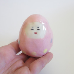 迷你Daruma Pink Miniature 2020 第3張的照片