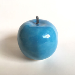 淡藍色蘋果 第3張的照片