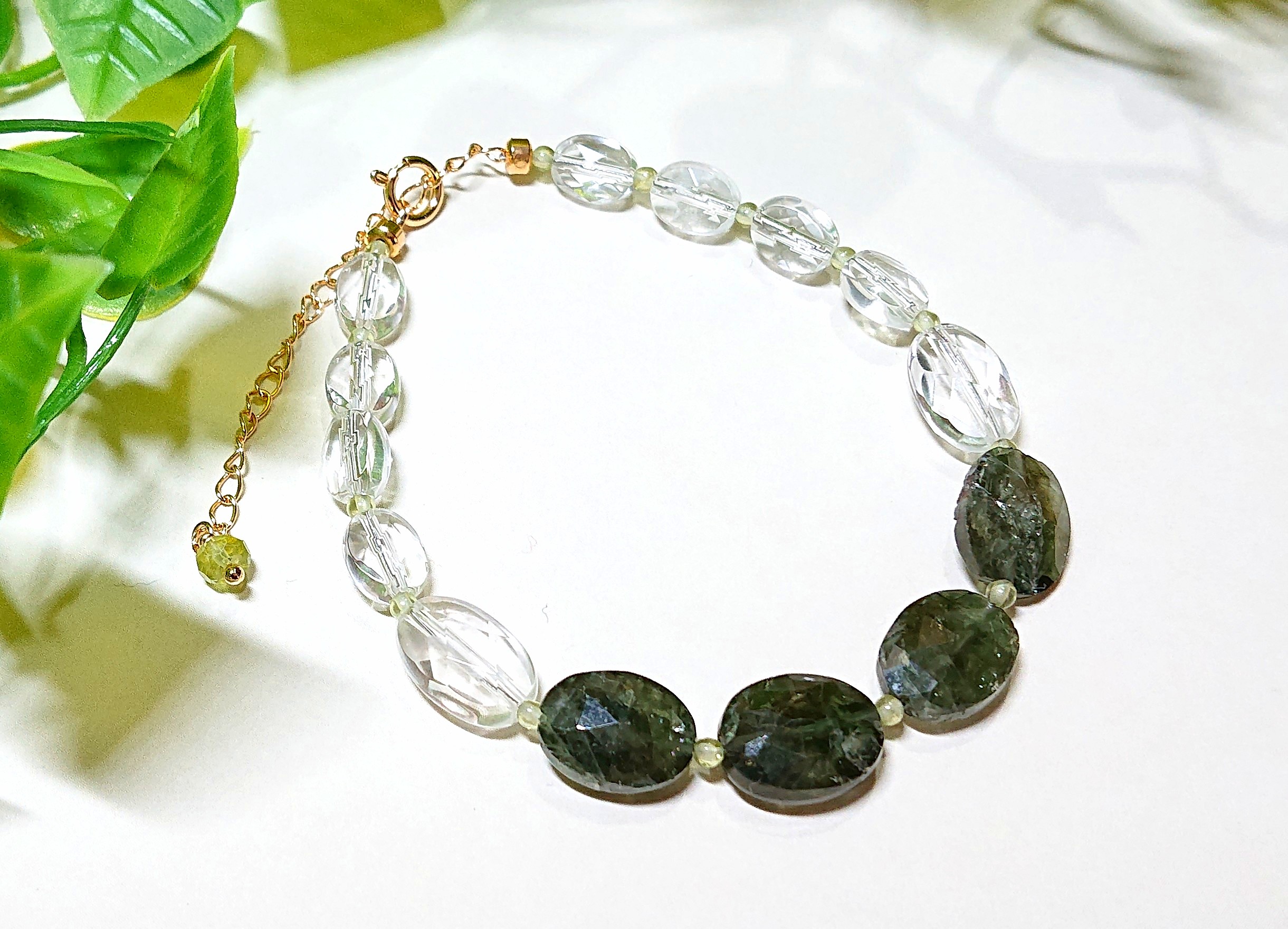 【稀少】K18/K14GFコーネルピンブレスレット