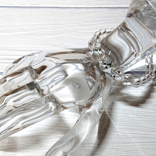 稀少】ホーランダイトインクォーツ3点ブレスレット ブレスレット  