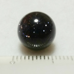 ⭐星空みたいな石⭐　ブルーサンドストーン　10mm 3枚目の画像