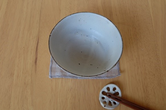 粉引ｰマット　飯碗-Ⅱ 4枚目の画像