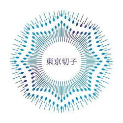 東京切子(花切子）帯留め　Reflection  扇　菊繋ぎ　クリアー 6枚目の画像