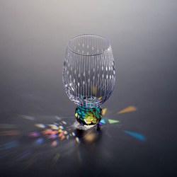 虹が出る東京切子 千代紙 グラス KILIKO 通販 5027023｜Creema(クリーマ)