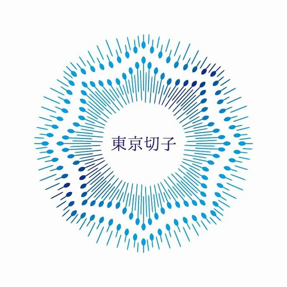 東京切子（花切子）帯留 　六花　グリーン 