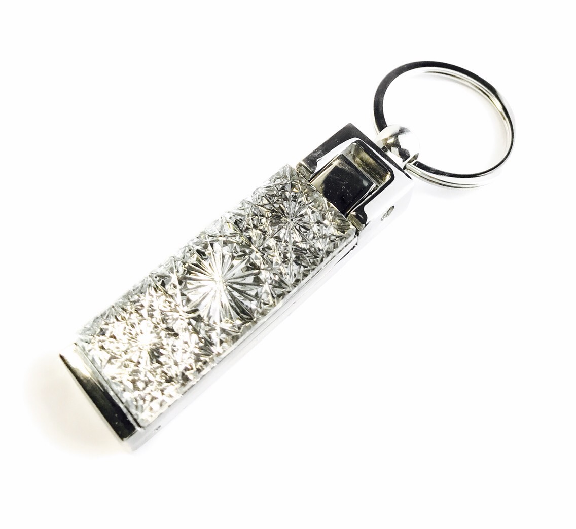 東京切子スマホスタンド　＆　バッグハンガー　菊六華～きくりっか～