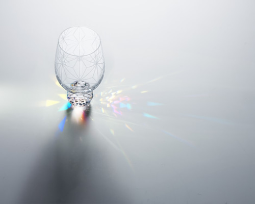 切子グラス　東京切子　虹が出る東京切子　千代紙 　グラス　虹　KILIKO 虹が出る東京切子 千代紙 グラス KILIKO 通販 5027023｜Creema