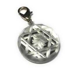 Tokyo Kiriko Charm Reflection Sakura Hexagram 第2張的照片