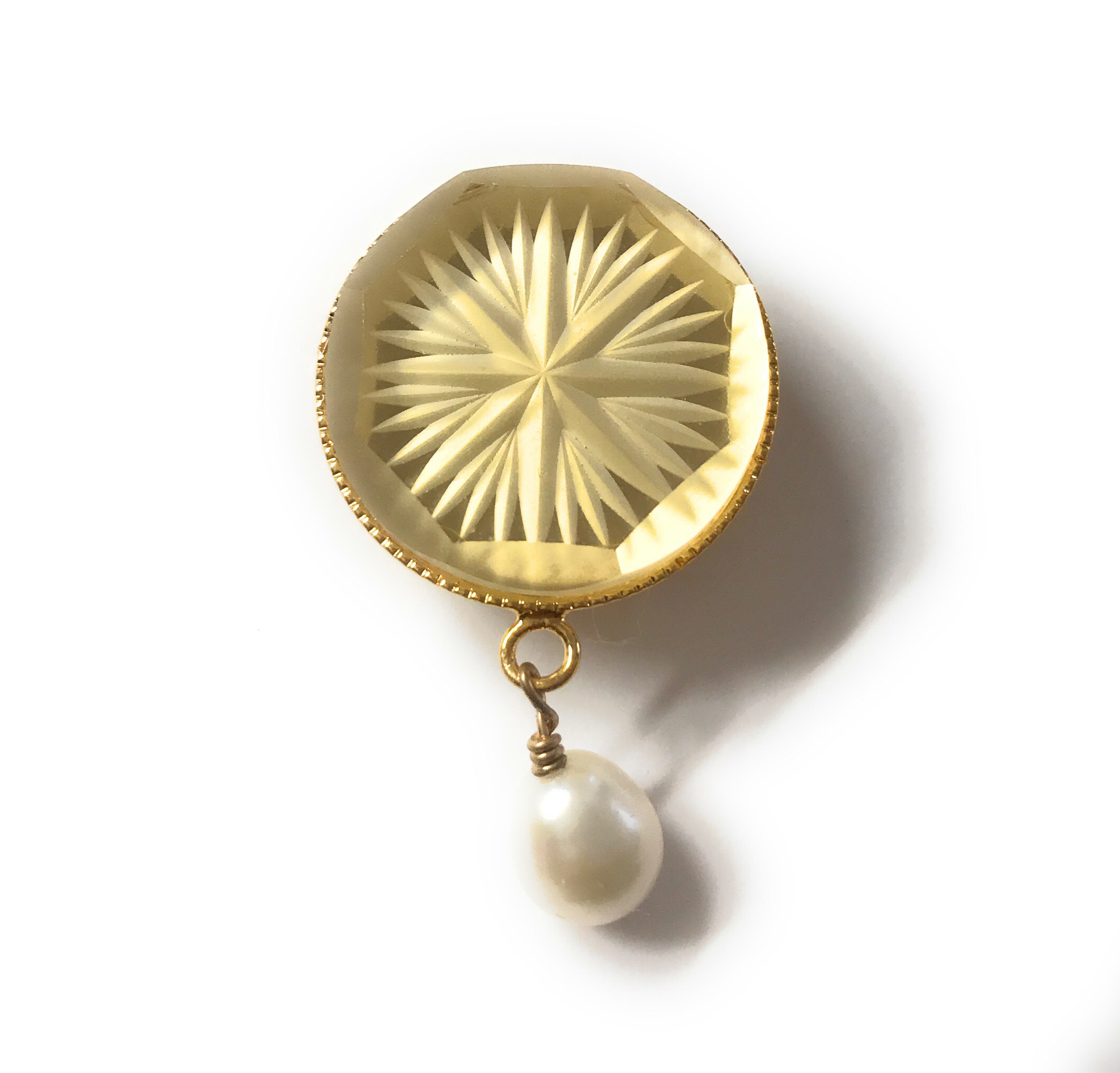 東京切子(花切子）帯留め　華菊 17,325円