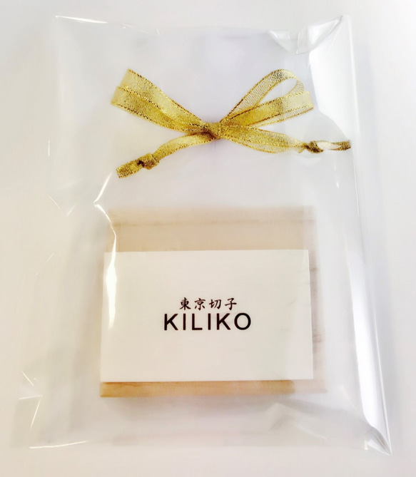 東京桐子輕巧鏡“珠寶”麻葉/綠色玫瑰金 第5張的照片