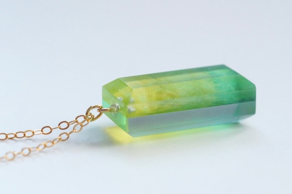 △▶▽ウミノガラス SEAGLASS PENDANT -Q- 5枚目の画像