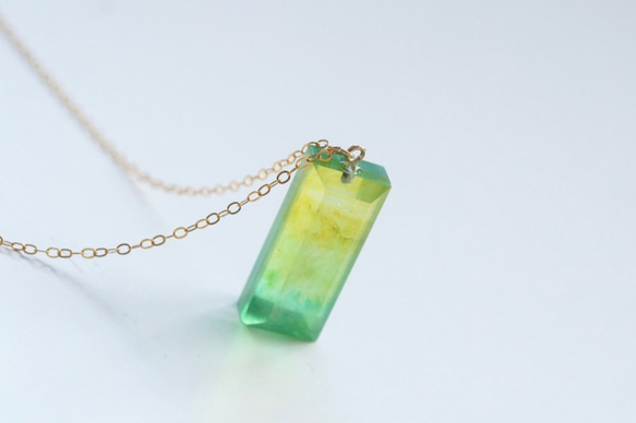 △▶▽ウミノガラス SEAGLASS PENDANT -Q- 7枚目の画像